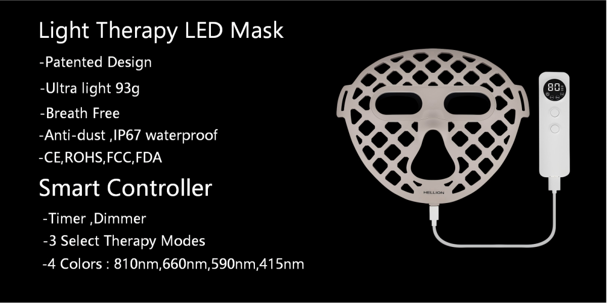 Hellion Light Therapy LED Mask